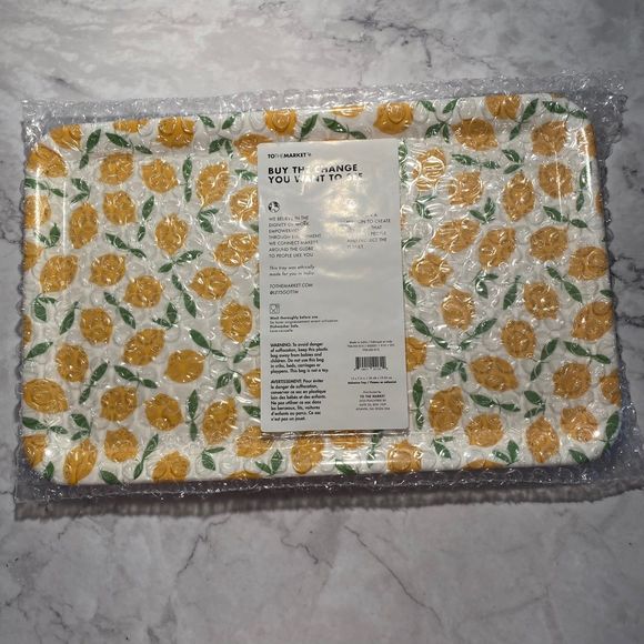 To The Market Tray Lemon Squeeze Tray - Picture 5 of 6